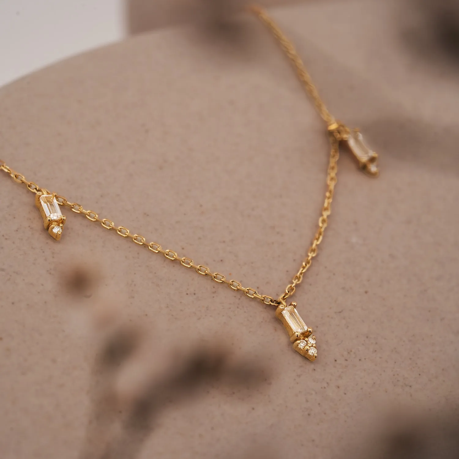 10k Gold Alexandra Necklace