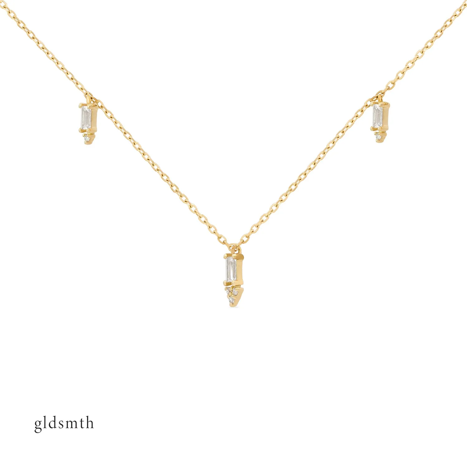 10k Gold Alexandra Necklace