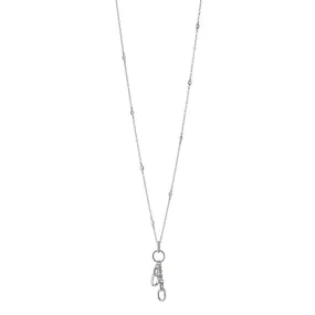 18-Inch Design Your Own White Sapphire Charm Chain Necklace