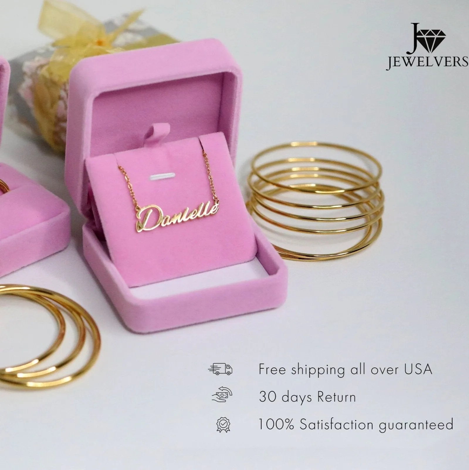 18K Gold-Filled Paperclip Chain Bracelet