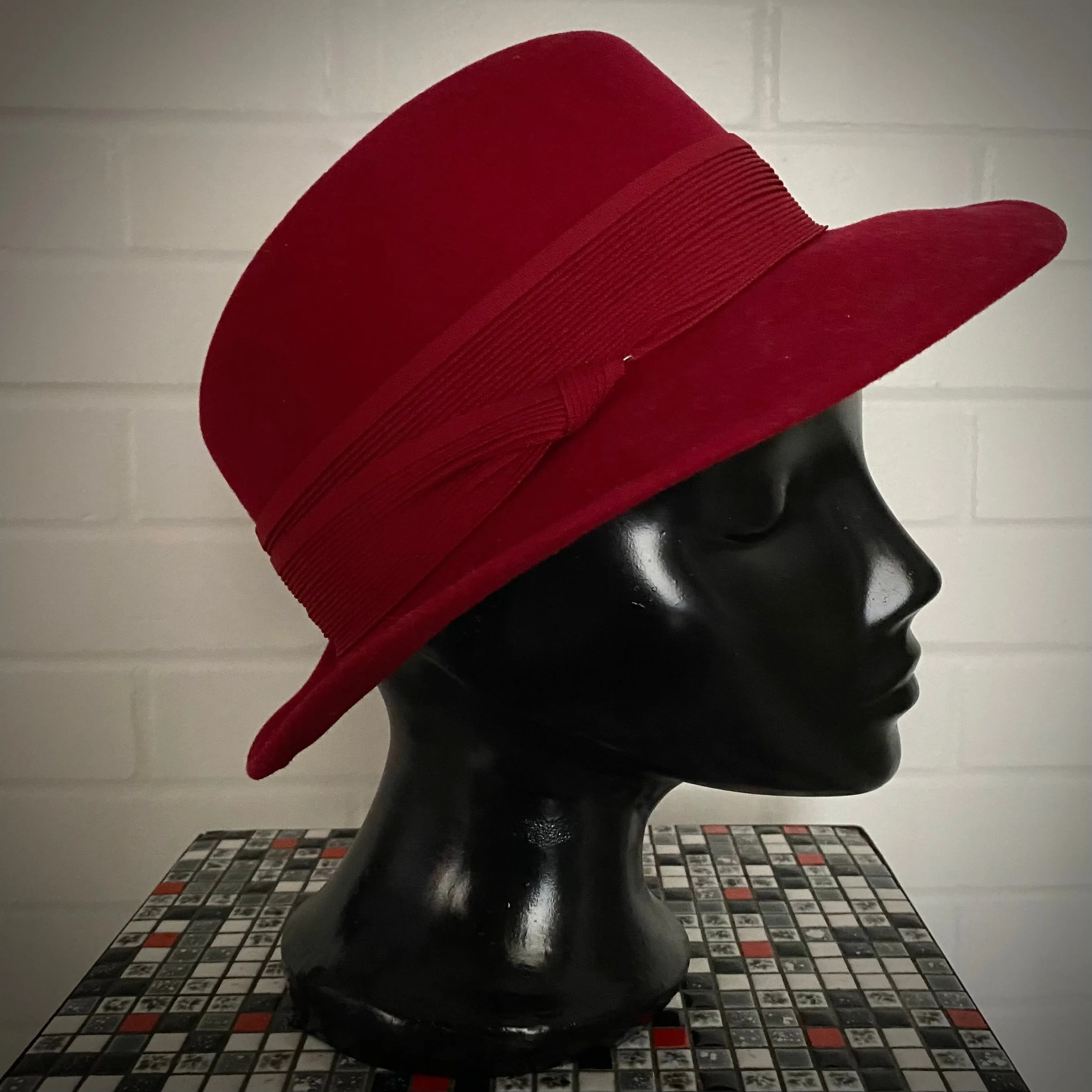 1940s Geo. W. Bollman & Co. Inc. Wool Felt Hat