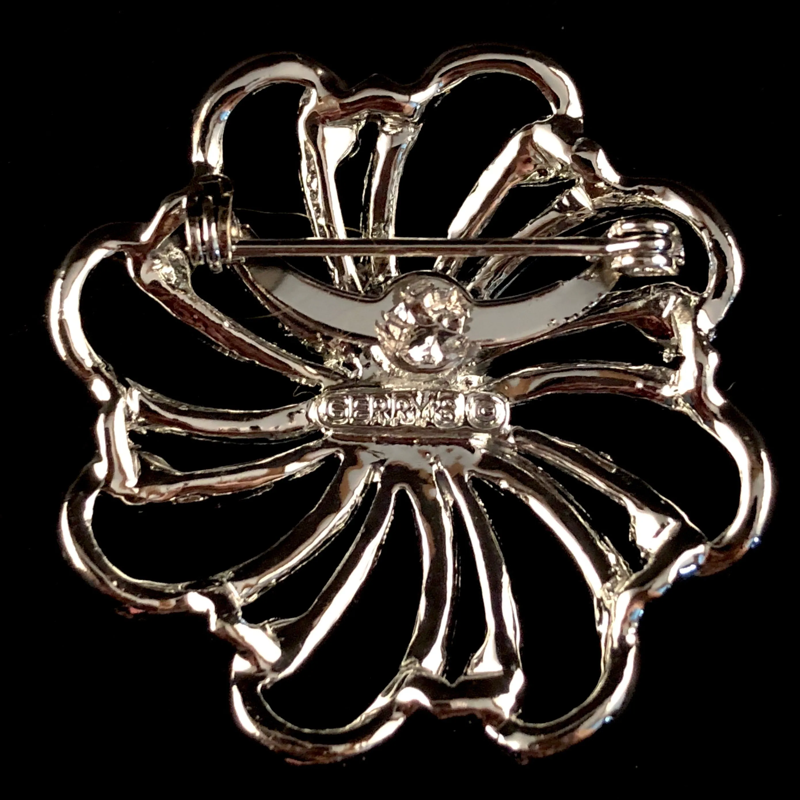 1960s Gerry’s Floral Abstract Brooch