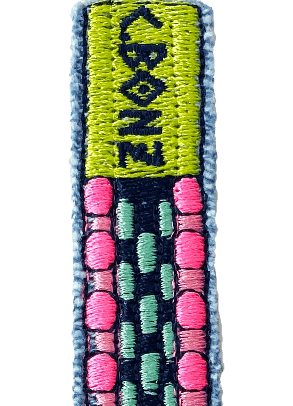 305 Embroidered "Watch" Bracelet