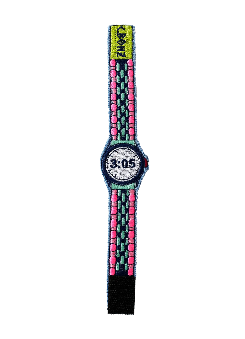 305 Embroidered "Watch" Bracelet