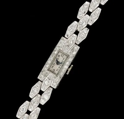 5.50ct tw Diamond, Platinum Watch