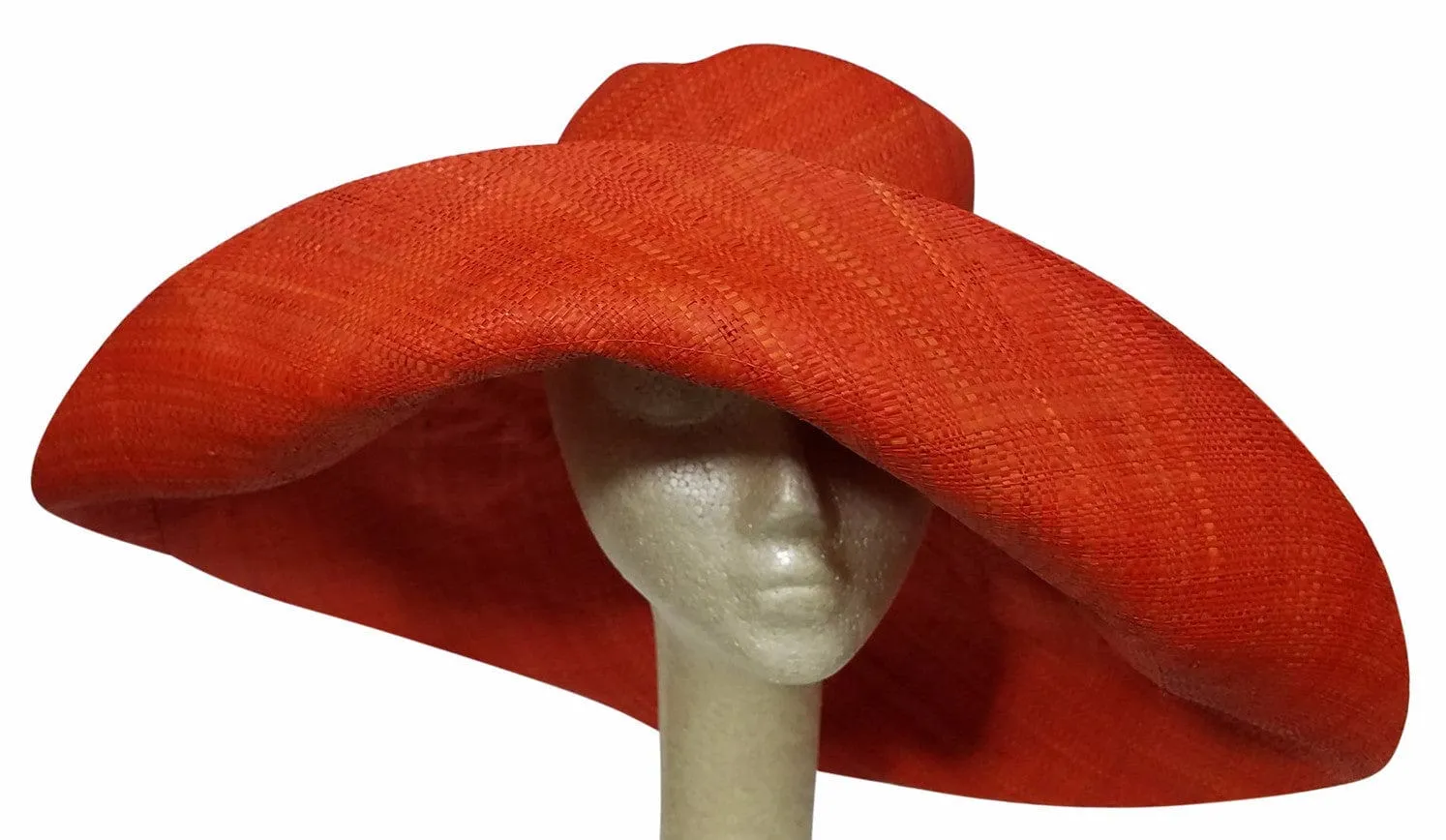 Abena: Madagascar Big Brim Raffia Sun Hat