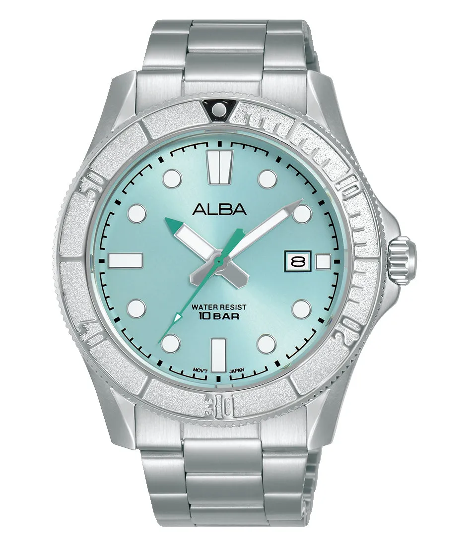 Alba Active Sports Stainless Steel Mens Watch AS9Q07X