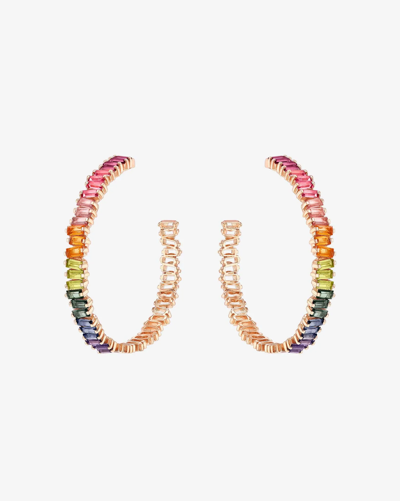 Amalfi Horizontal Rainbow Milli Hoops