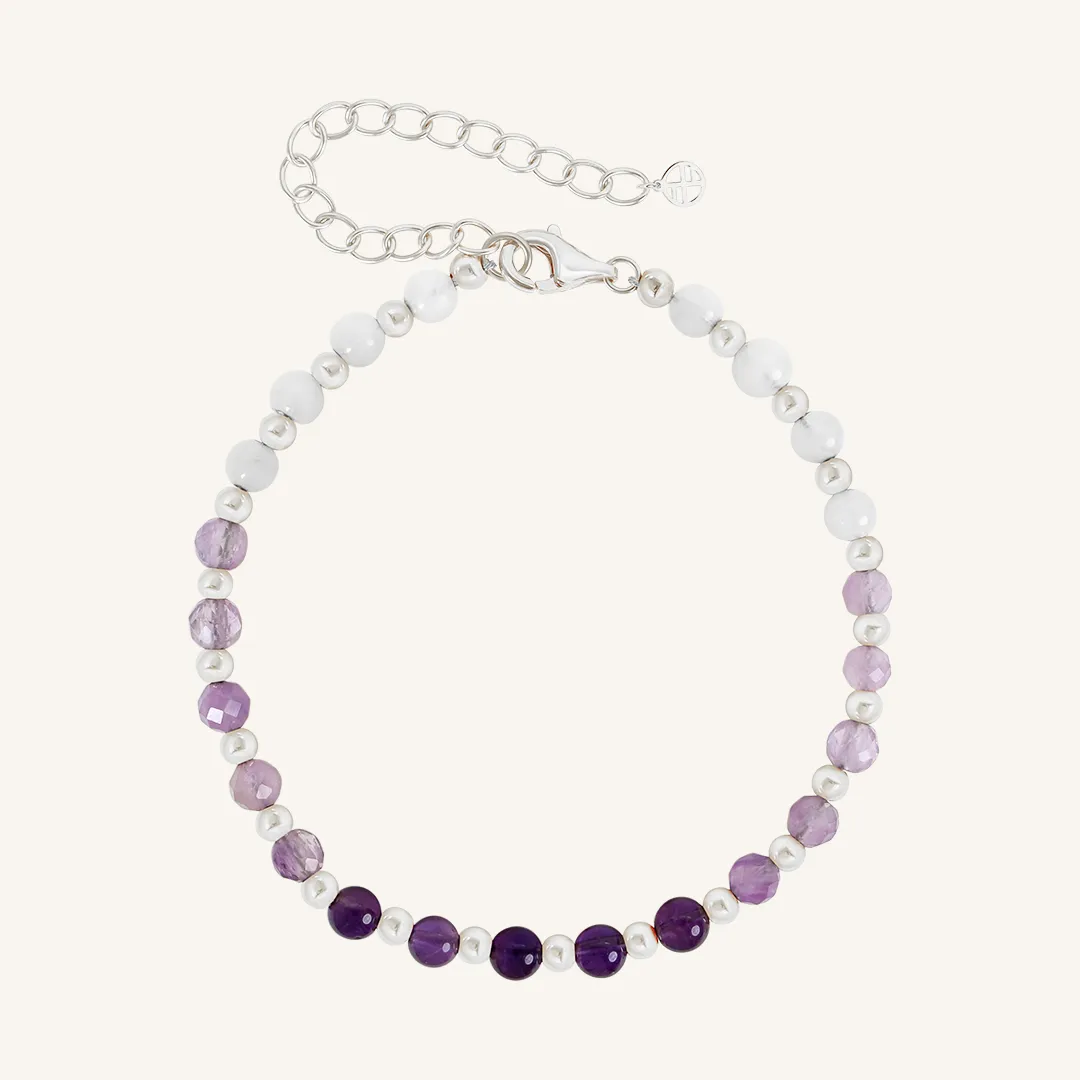 Amethyst Ombre Bracelet - Stone of Peace