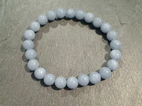 Angelite 8MM Stretch Bracelet