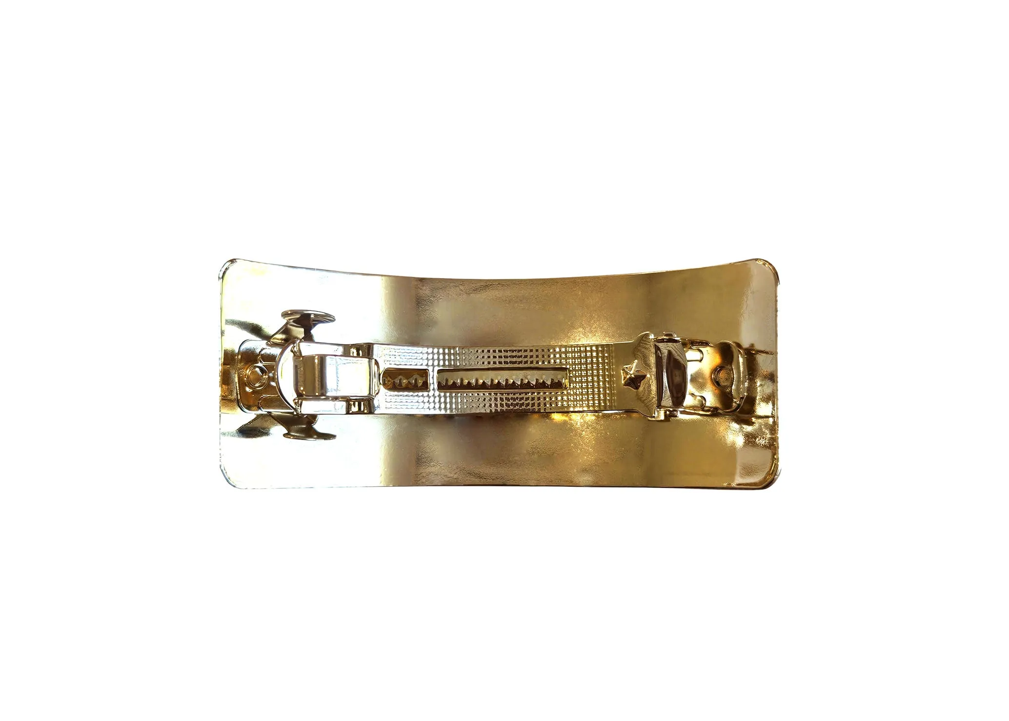 Aria Barrette Clip - Brushed Gold - Seconds