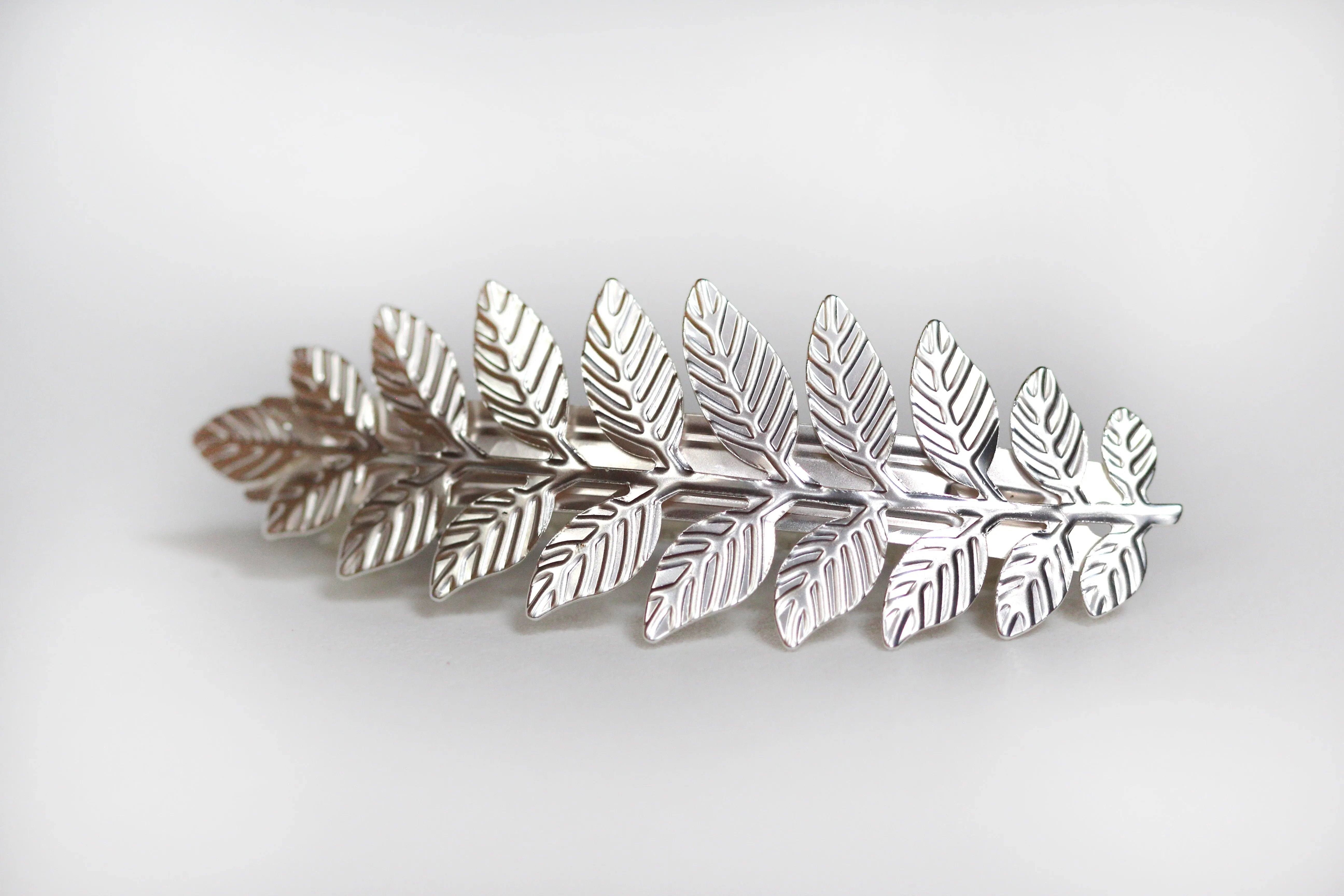 Athena Leaf Barrette