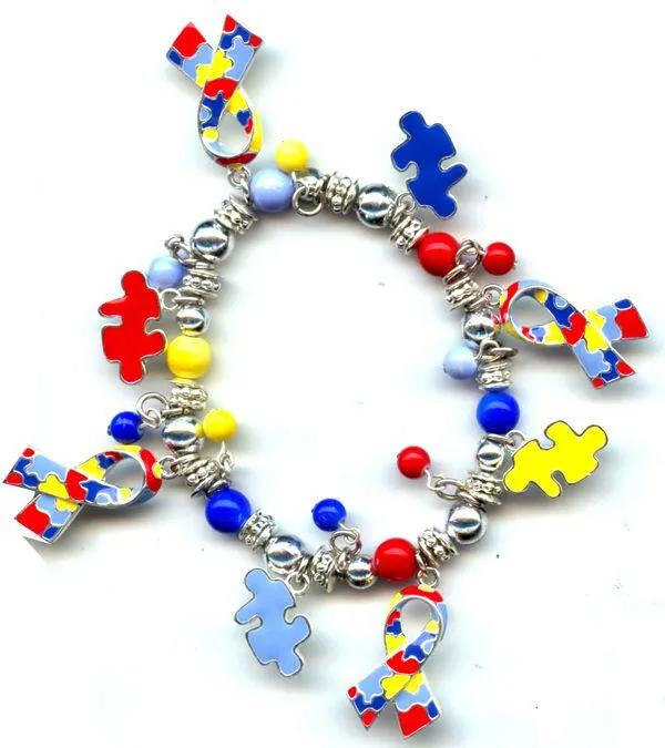 Autism Awareness Charm Bracelet