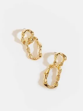 Bamboo Chain Earrings