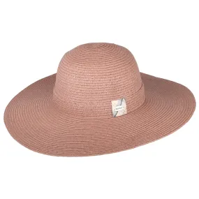 Barbour Hats Wellwood Tartan Wide Brim Sun Hat - Rose