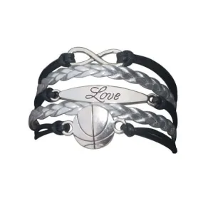 Basketball Love Infinity Bracelet