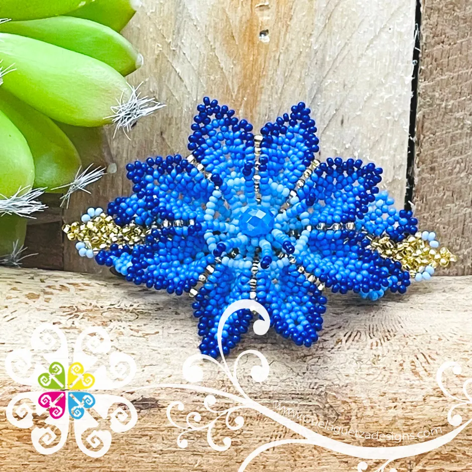 Beaded Hair Barrette Clip