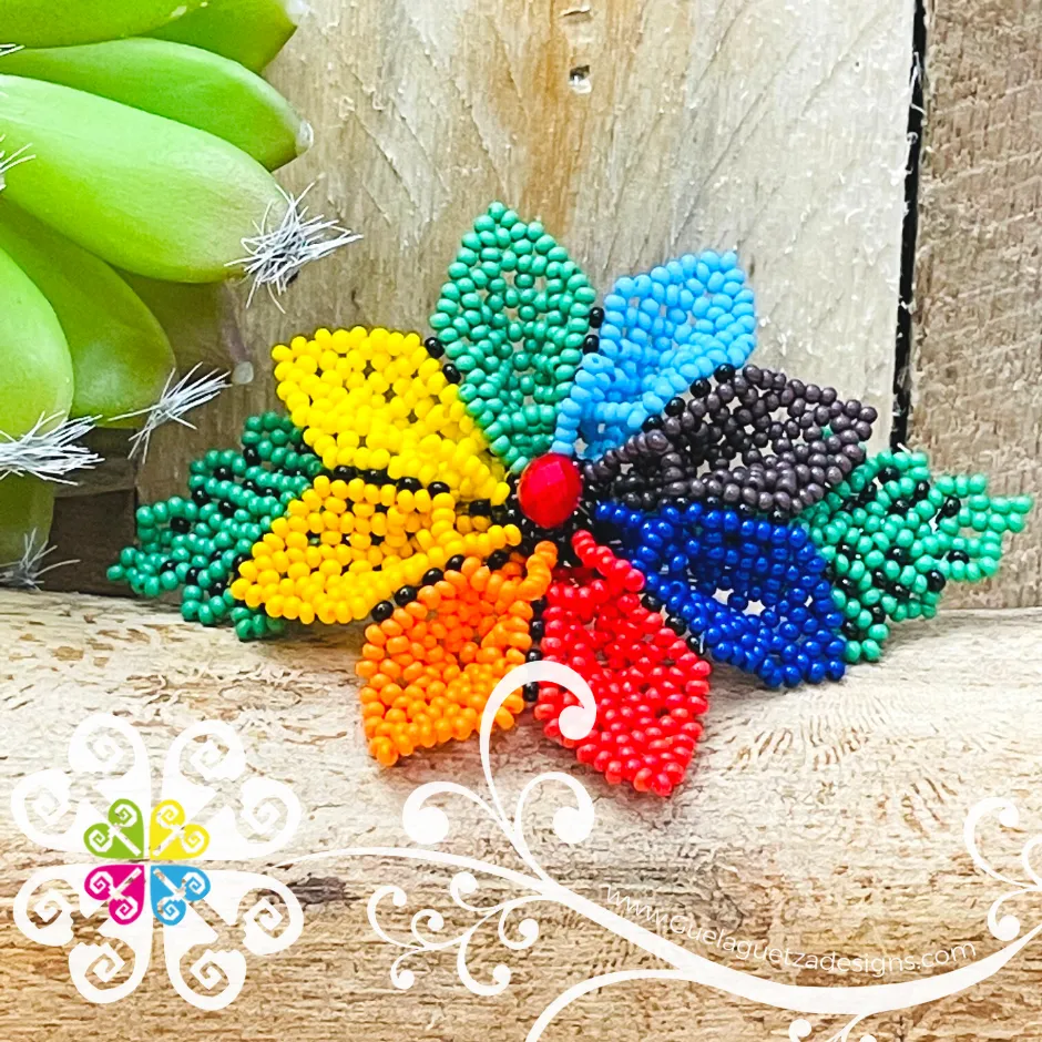 Beaded Hair Barrette Clip