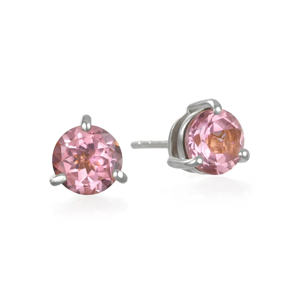 Birthstone Earring-October Pink Topaz