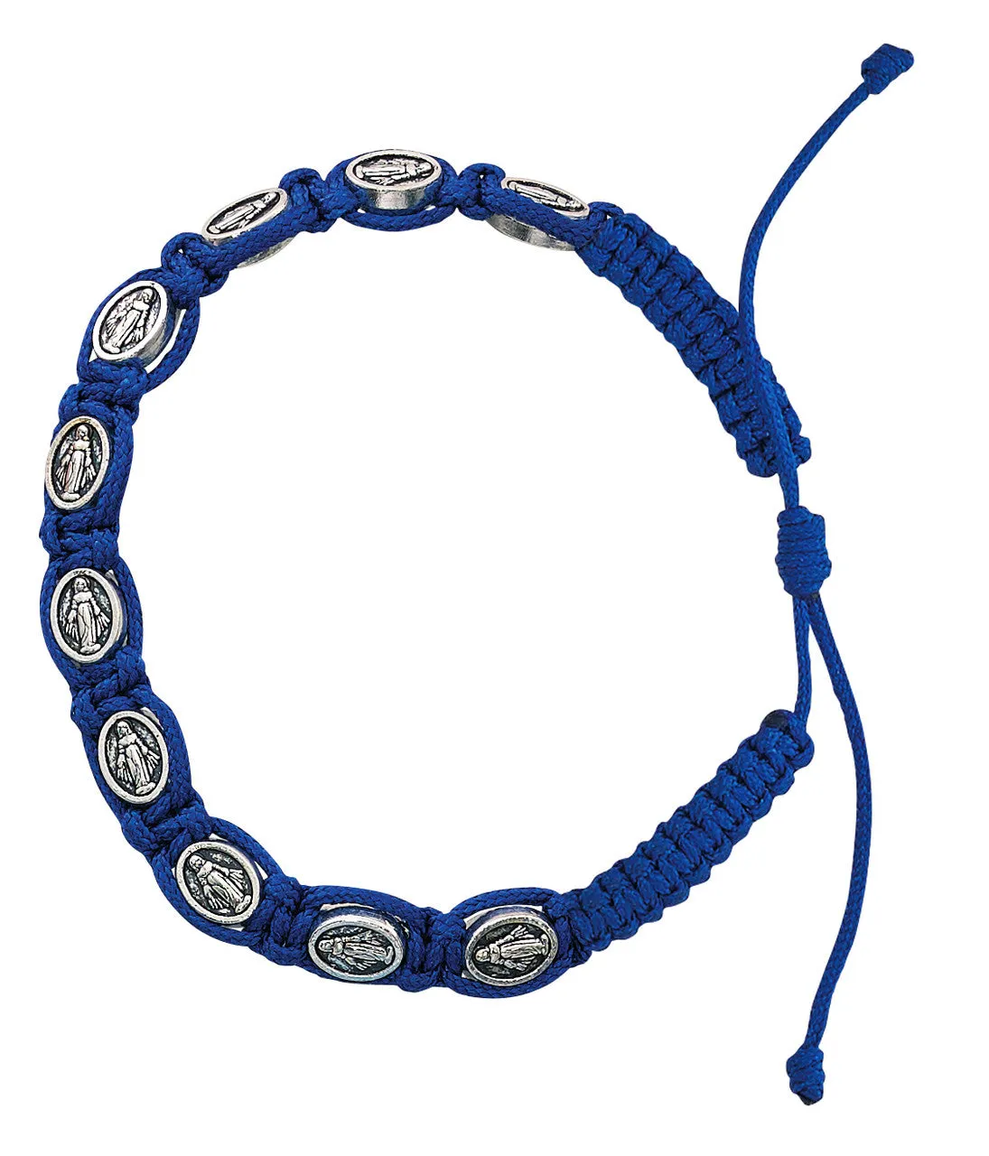 BLUE MIRACULOUS CORD BRACELET-BR450C