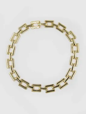 Brie Leon Agnes Choker in Gold