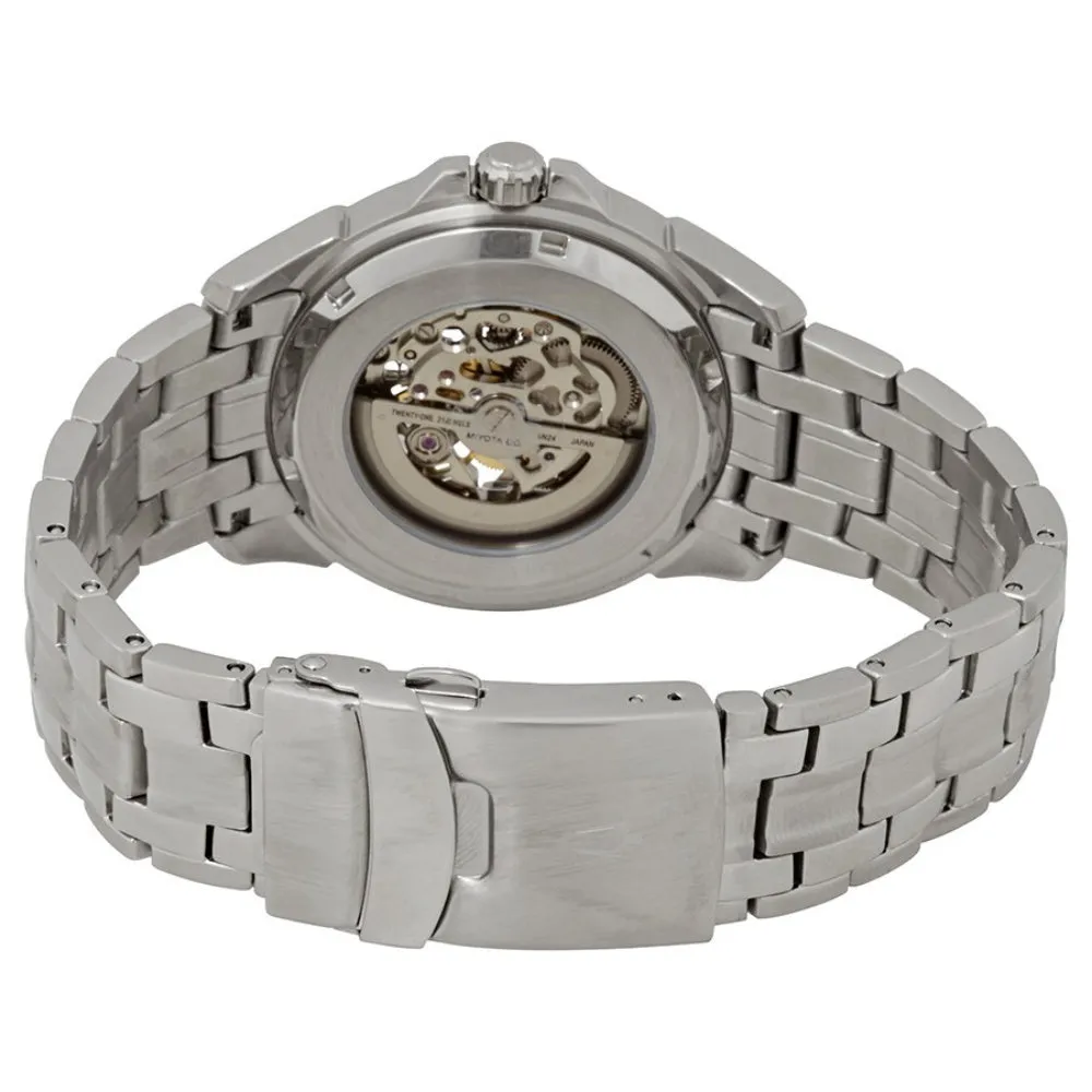 Bulova Maquina Gents Automatic Stainless Steel Skeleton Men's Watch - 96A170