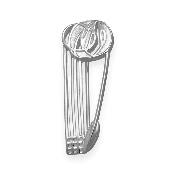 Charles Rennie Mackintosh Silver Brooch B585