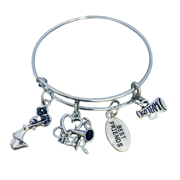 Cheer Bangle Bracelet for Cheerleaders