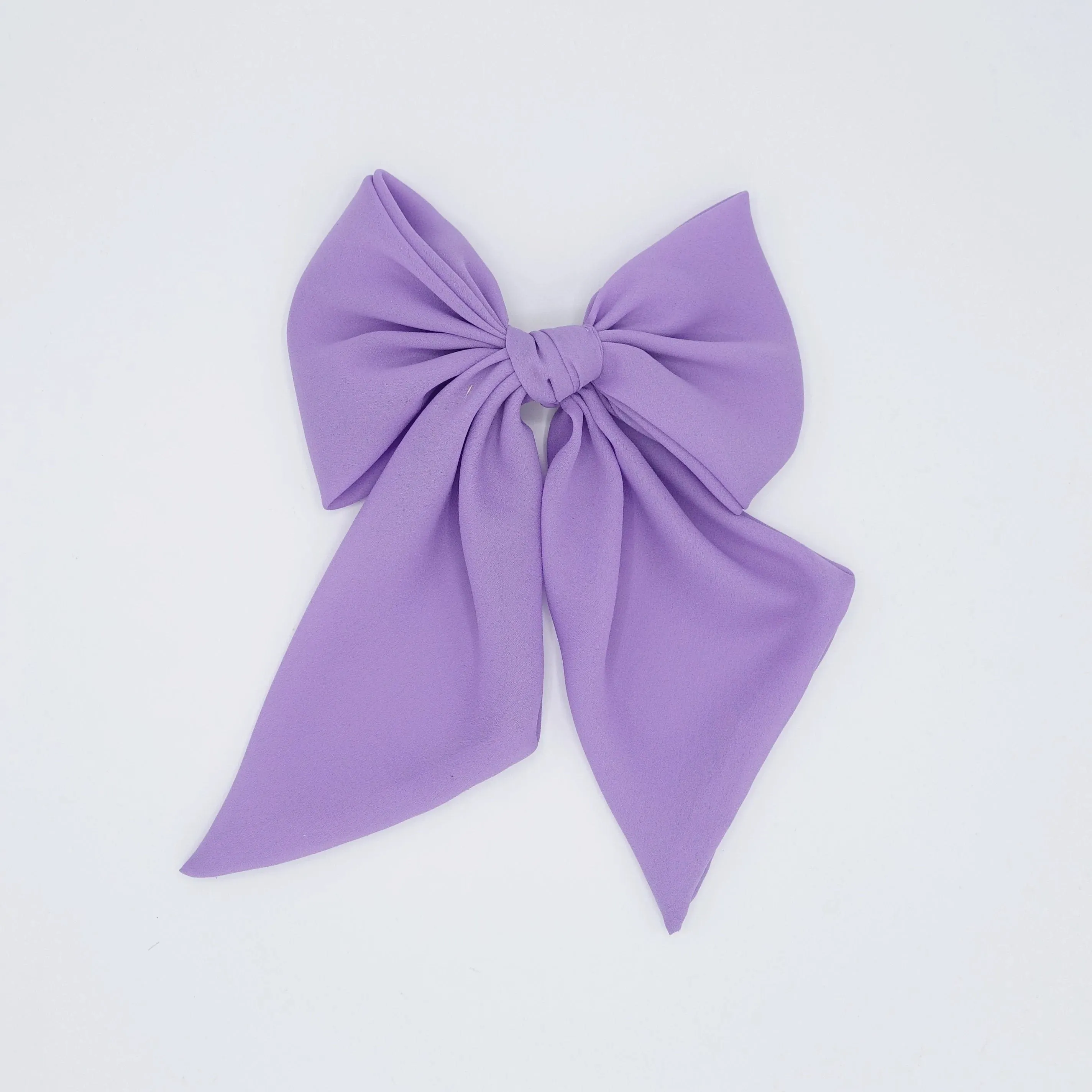 chiffon giant hair bow for women