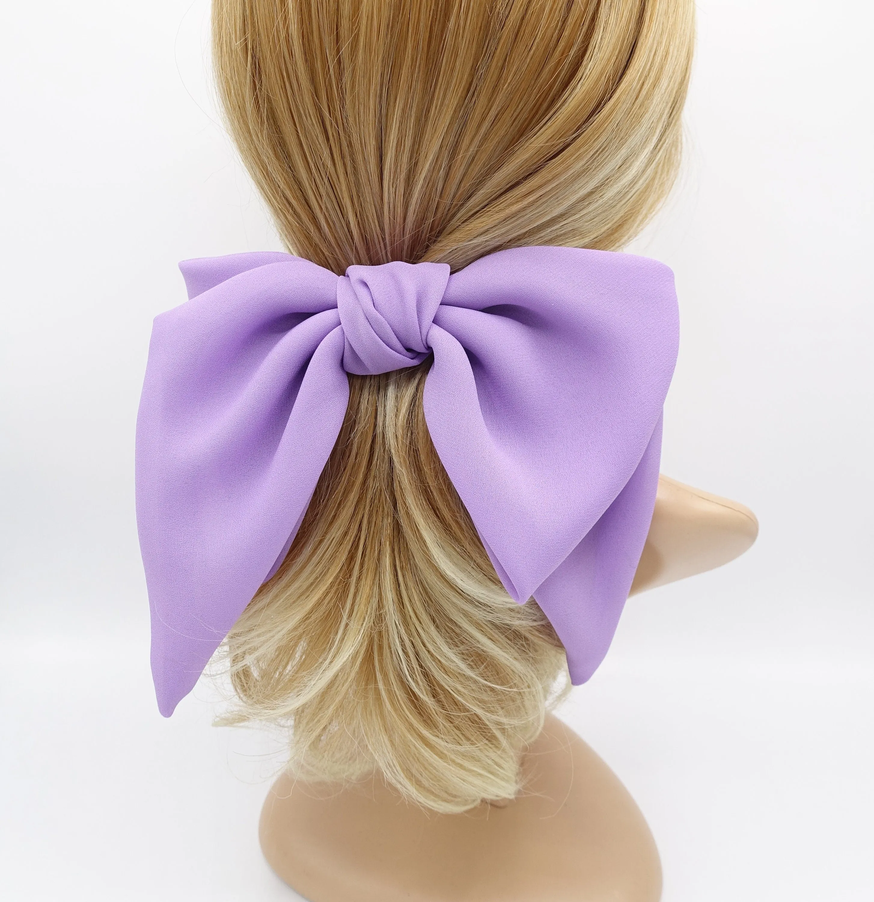 chiffon hair bow, Aura hair bow, must-have hair bows for women