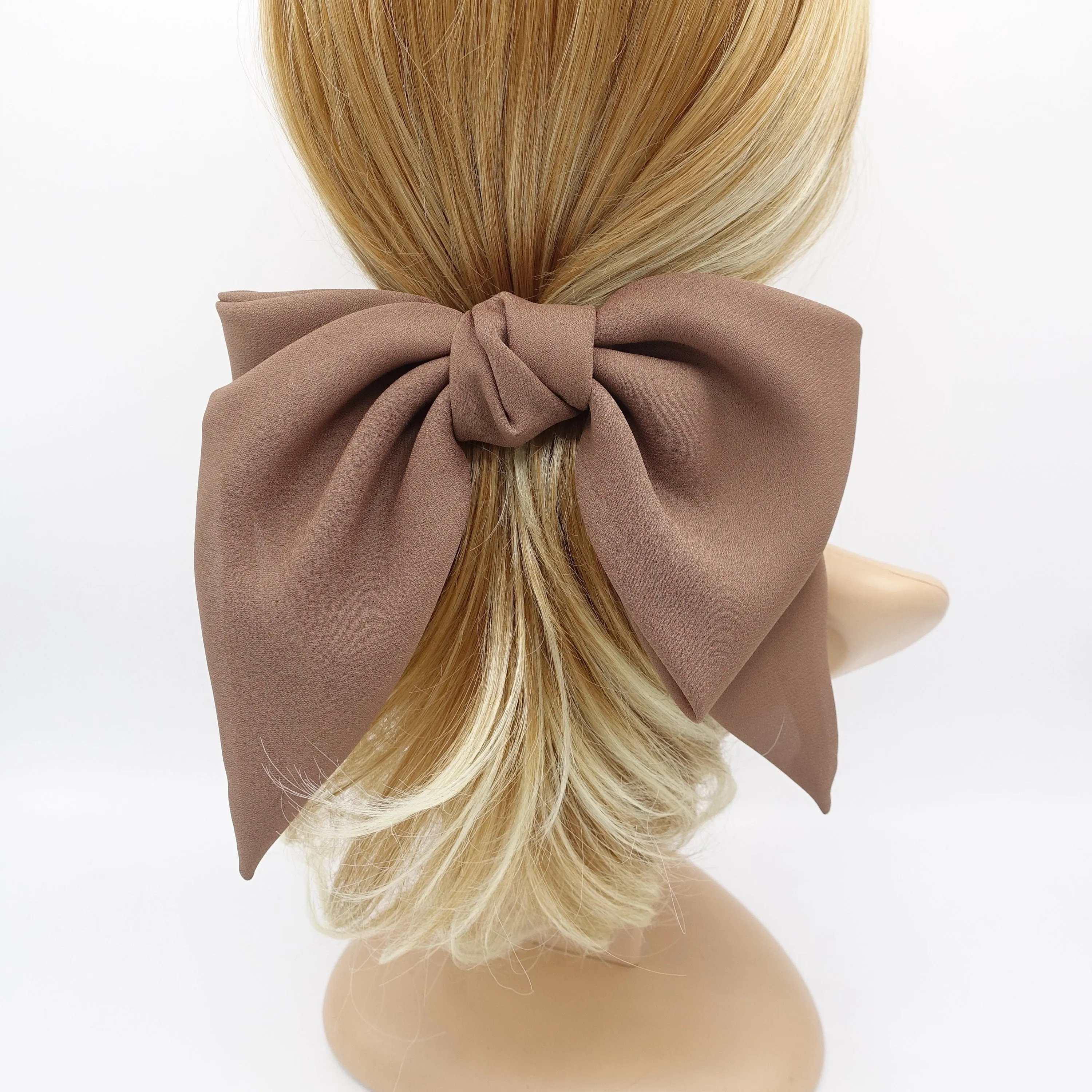 chiffon hair bow, Aura hair bow, must-have hair bows for women