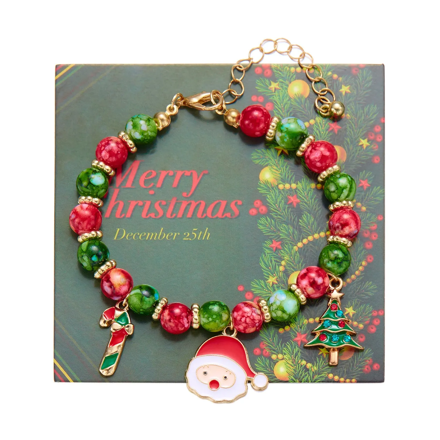 Christmas Bracelet Stylish Pendant Women's