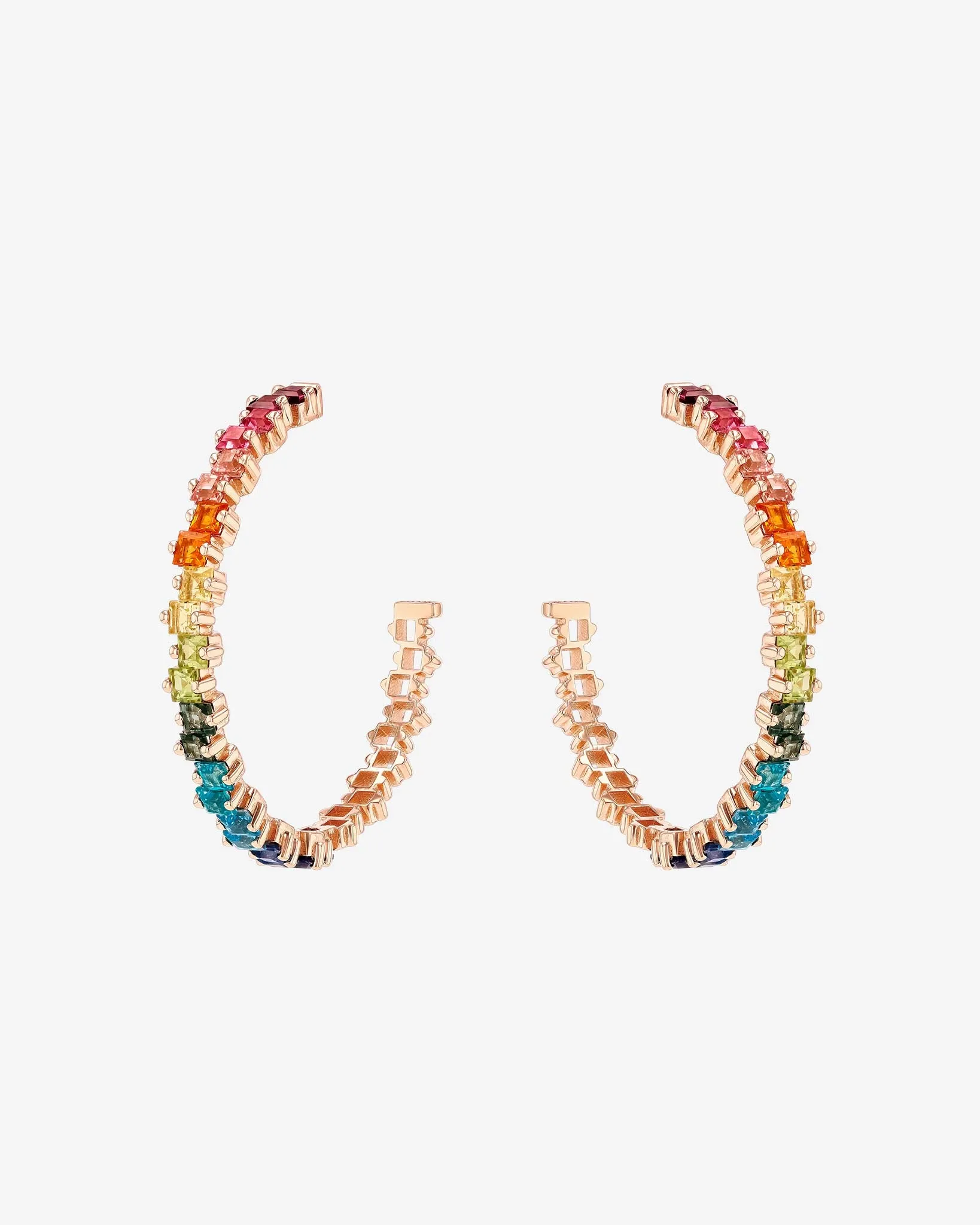 Cierra Rainbow Milli Hoops