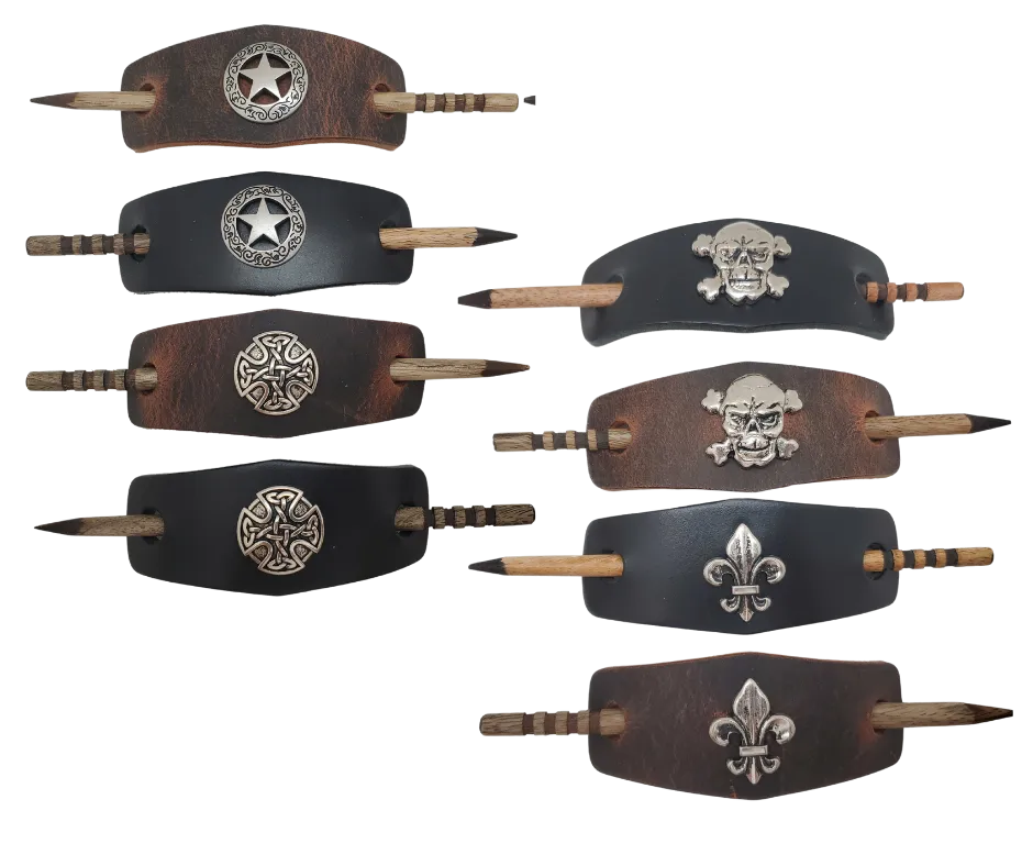 Concho Hair Barrettes