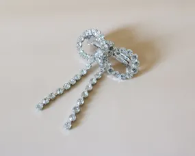 Crystal Ribbon Barrette