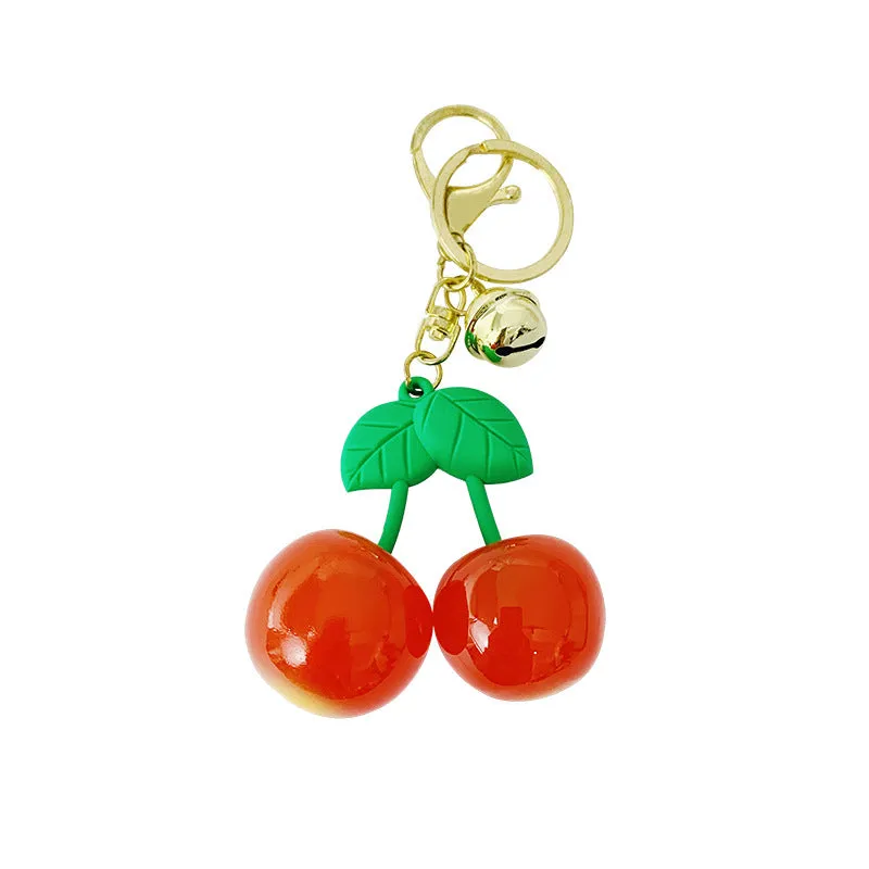 Cute cherry keychain #K3880