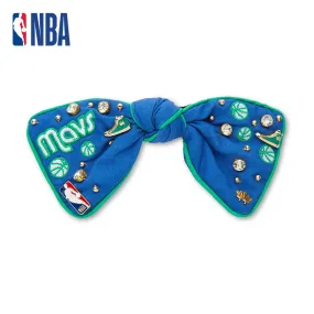 DALLAS MAVERICKS LELE SADOUGHI / NBA NAVY BOW BARRETTE