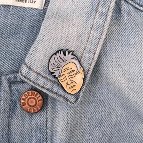 David Lynch Enamel Pin