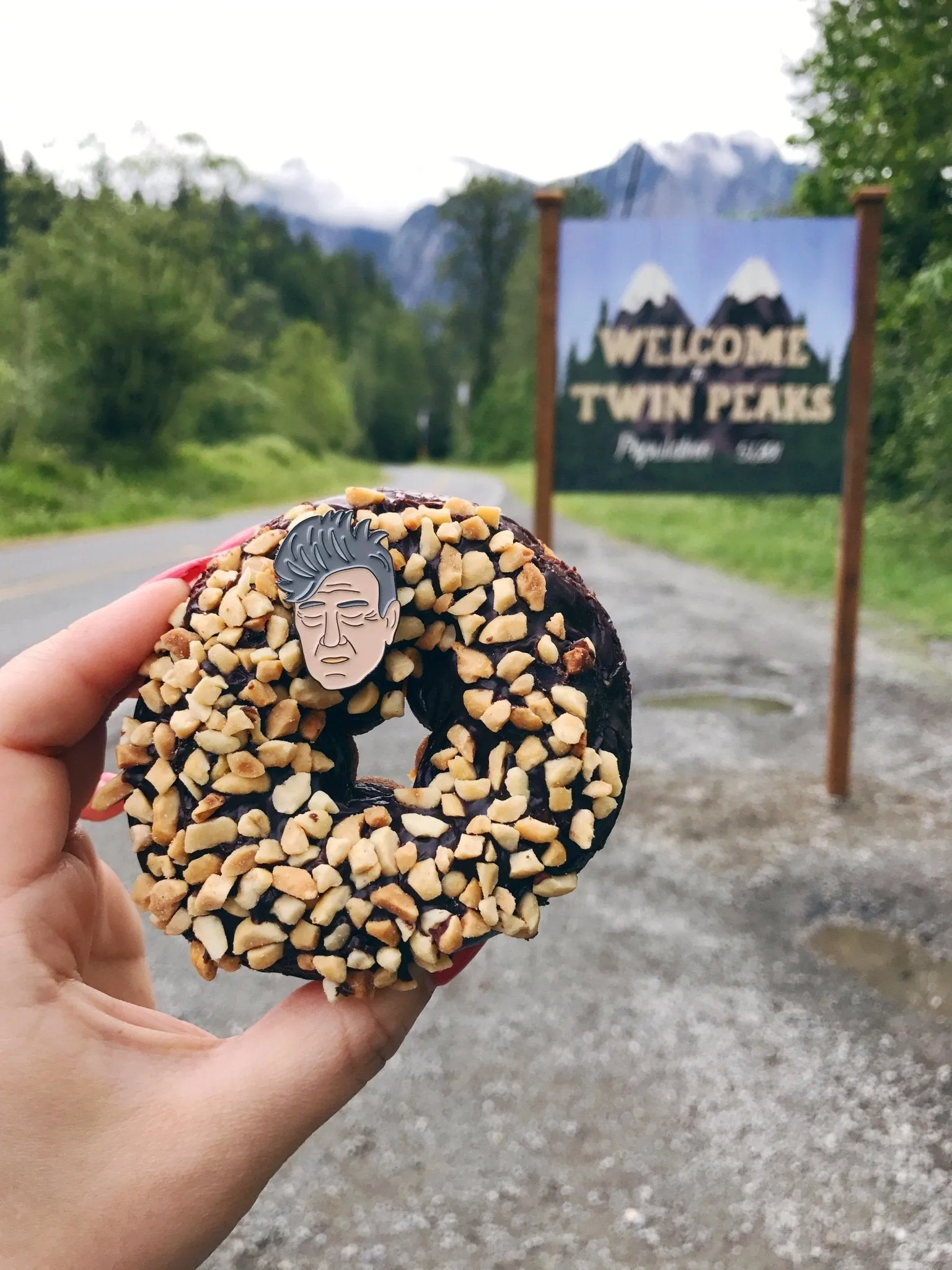 David Lynch Enamel Pin