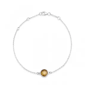 Delicate Dune Round Bracelet