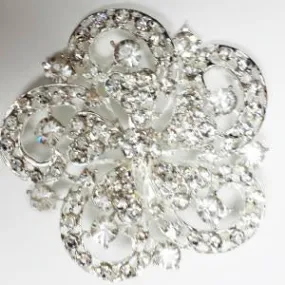 Diamond Brooch decoration