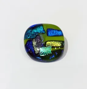 Dichroic Brooch 10