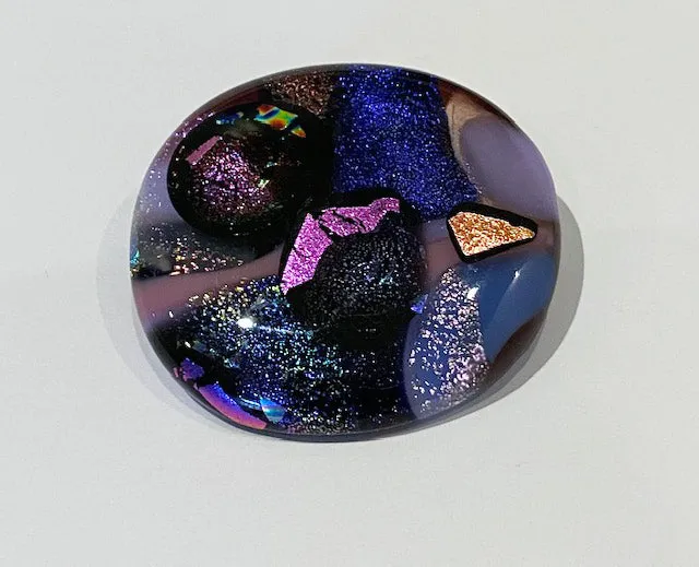 Dichroic Brooch 1