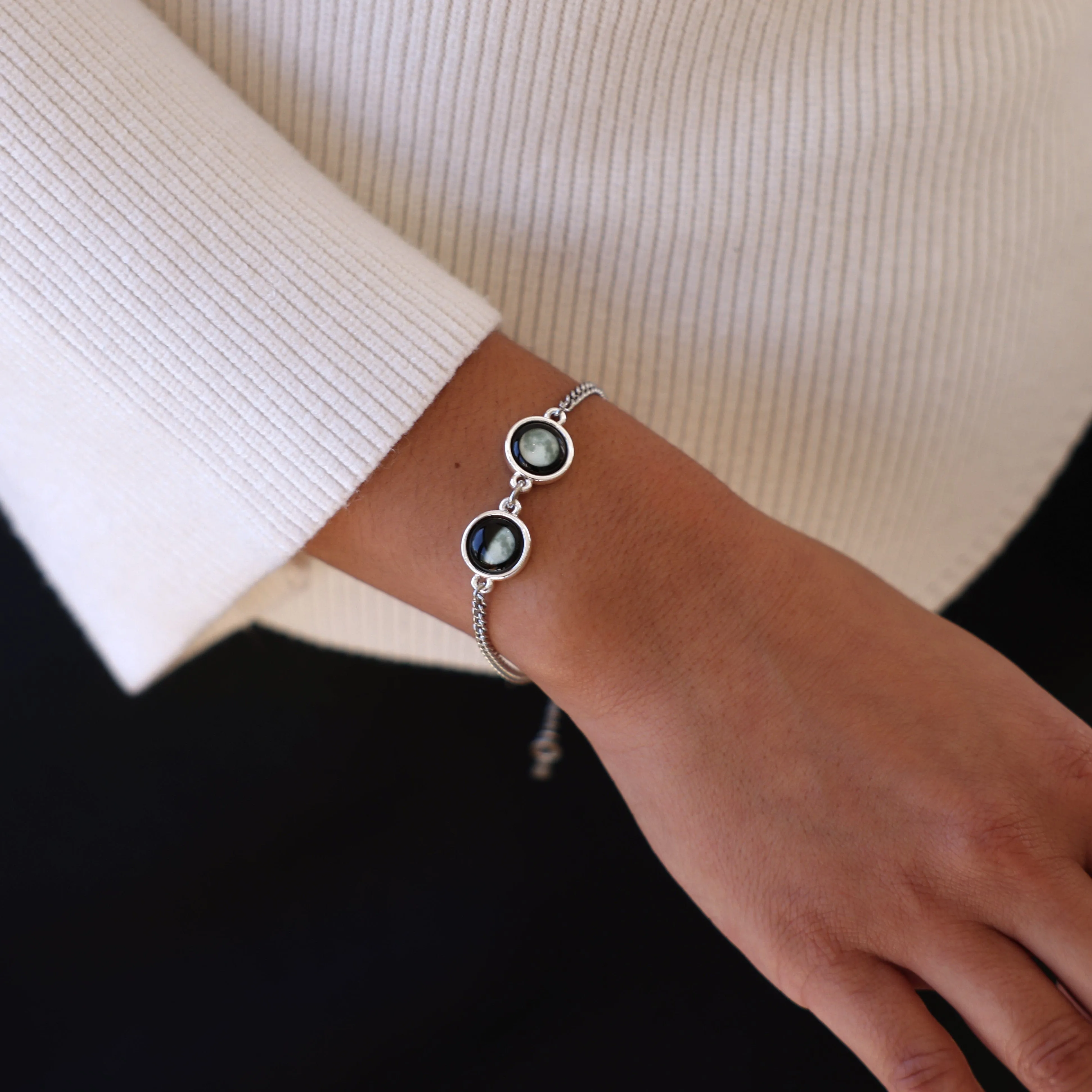 Double Moon Pallene Bracelet