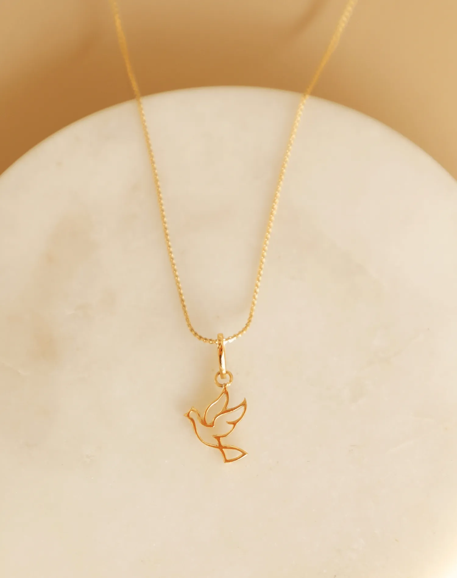 Dove Charm Pendant