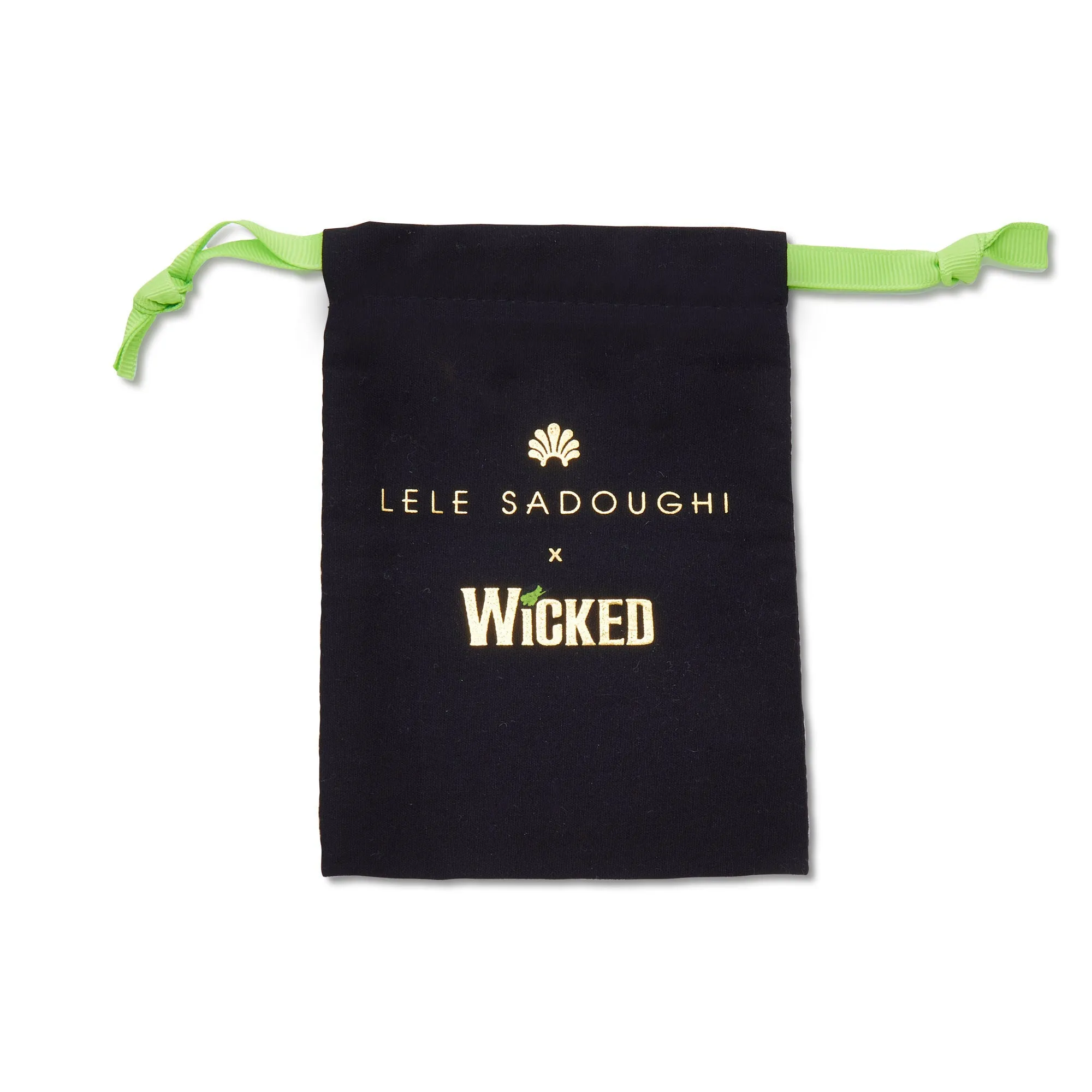 EARTH SHIMMER LELE SADOUGHI X WICKED ELPHABA BOW BARRETTE