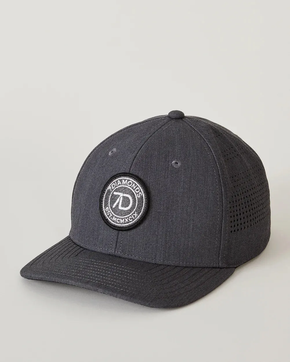 Fairway Hat-Charcoal-7 Diamonds