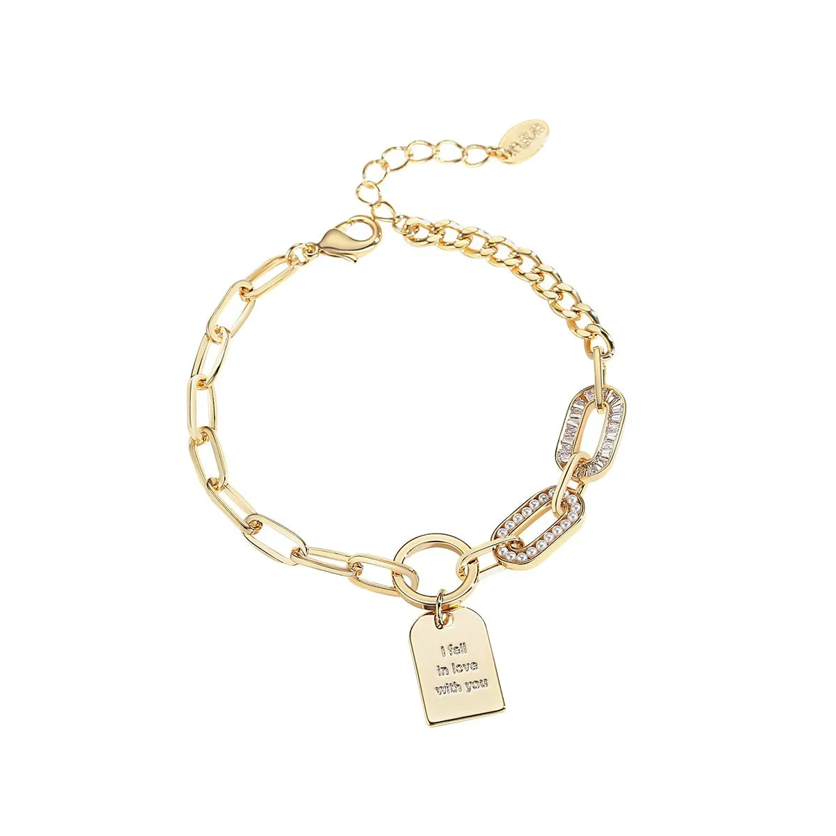 Fell In Love Gold Bracelet