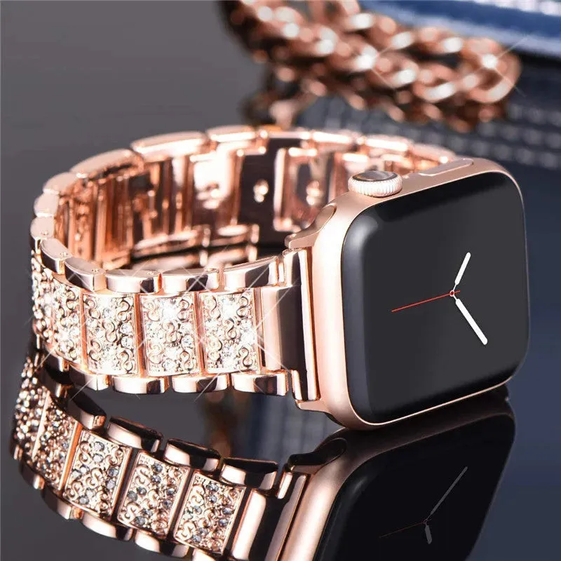 Female Jewelry Chain Watch Strap Bracelet Wrist band suitable for Apple Watch