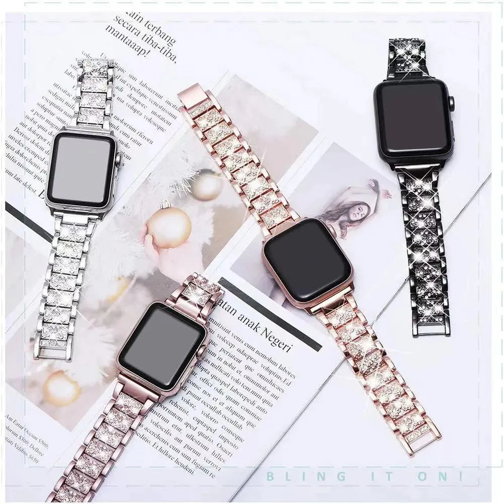 Female Jewelry Chain Watch Strap Bracelet Wrist band suitable for Apple Watch